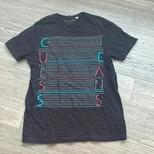 Guess | Mens Black  t-shirt